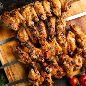 шашлык из куриных крыльев