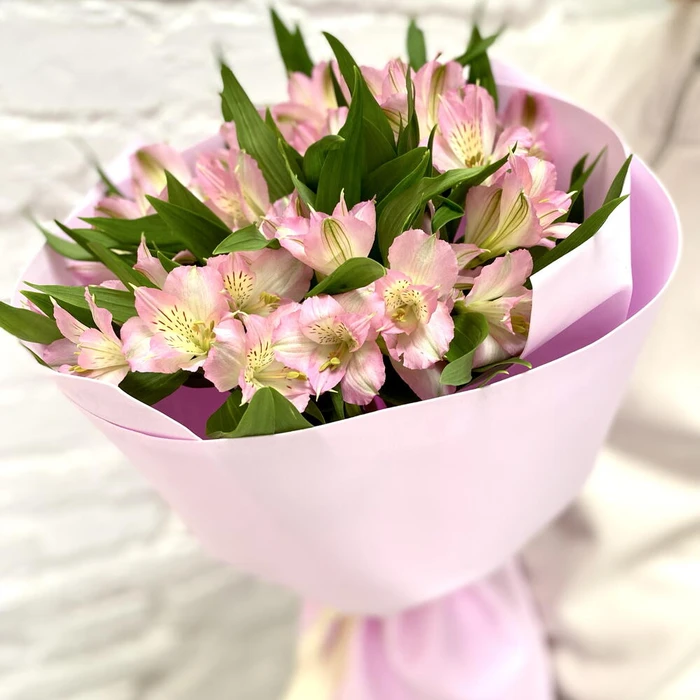 Букет розовых альстромерий | Provans